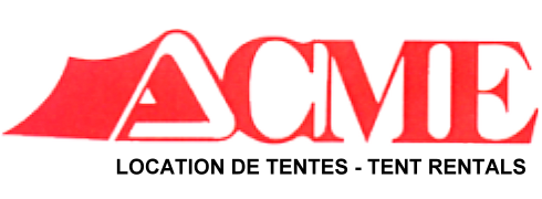 Tents and Marquees Rental - Location de Tentes - ACME - Tent Rentals